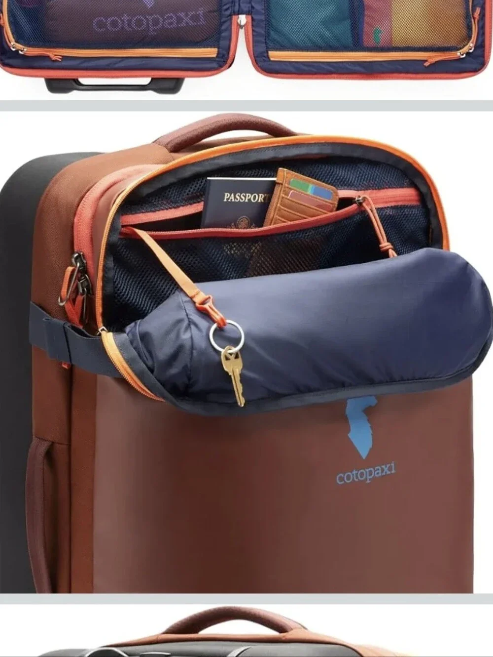 NWT cotopaxi Allpa 65L Roller Bag-Rusty - Picture 4 of 16